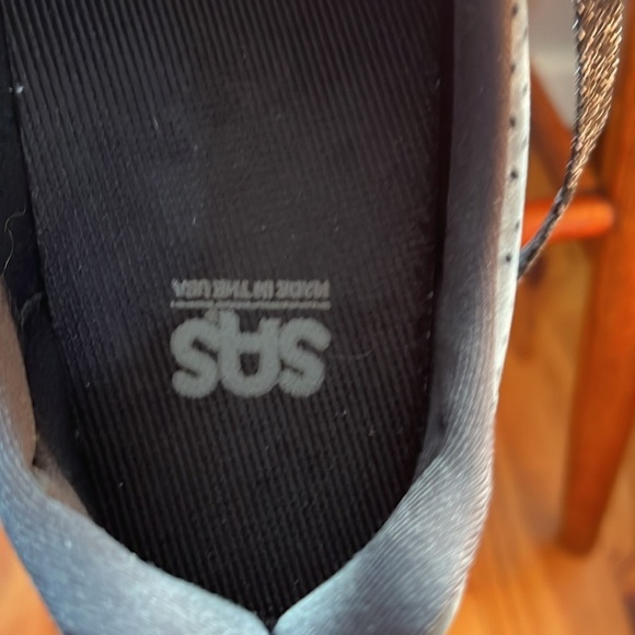 SAS Walk Easy Lace Up Walking Shoe Color Nero Size 8.5 - Picture 3 of 11